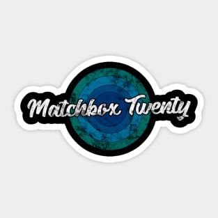 Vintage Matchbox Twenty Sticker